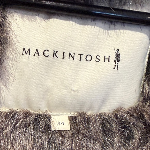 Men's Black Fur-Lined Parka - Picture 2 of 6